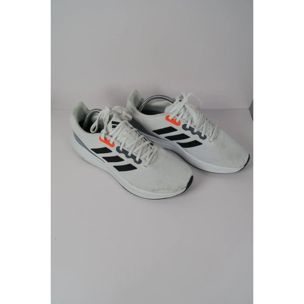 Adidas Runfalcon 3.0 Mens White Black‎ Orange Running Shoes Sneakers Size 11